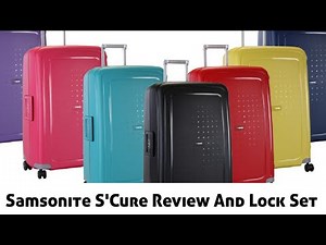 Samsonite S'Cure Suitcase Review And TSA Lock set | @samsoniteindia@SamsoniteEurope