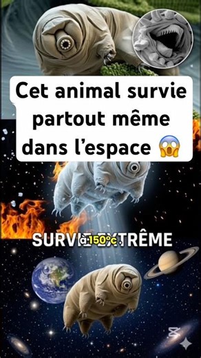 LE TARDIGRADE 🧬 L’animal qui survit à tout