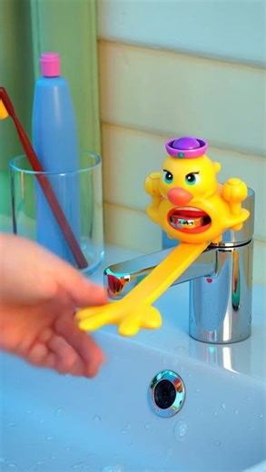 🫧 Wash Hands with My Cute Faucet! #kids #kidsfun