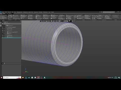 Как создать любую резьбу в КОМПАС 3D урок