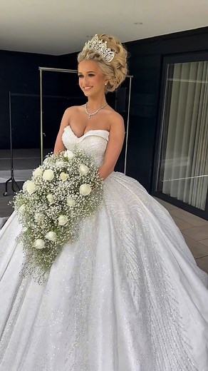 𝐓𝐡𝐞 𝐕𝐢𝐜𝐭𝐨𝐫𝐢𝐚𝐧 Bridal on Instagram: "No better feeling than wearing a signature Victorian gown on your wedding day. Look back at how our stunning bride @jemmajanemcguire wore her bespoke bridal gown and her stunning hair dou by @hairbybellalorena on her big day last year. . . #weddingdress #bridal #bride #weddinginspiration #bridalfashion"