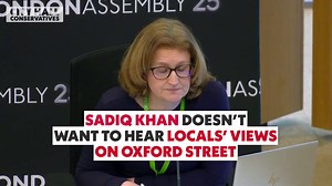 Sadiq Khan continues to push ahead with Oxford Street pedestrianisation, and continues to ignore the views of local residents…