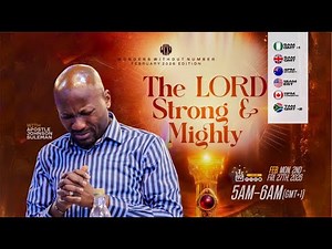 Apostle Suleman LIVE: THE LORD STRONG & MIGHTY!🔥 || WWN #Day 15- FEBRUARY Edition || 20TH FEB. 2026