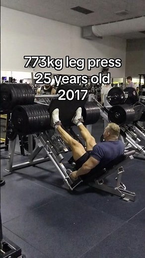Leg press world record