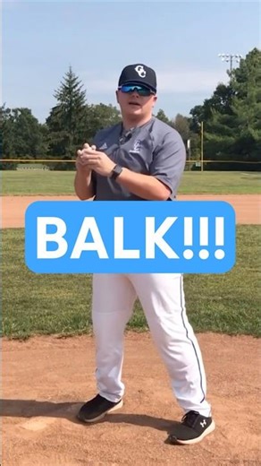 The most common type of “balk” in baseball ⚾️