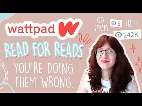 get LOYAL READERS on WATTPAD with read for reads | tips + the basics for R4R | Wattpad Wednesdays