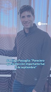 Santiago Passaglia: “Pareciera que la elección importante fue la de septiembre” 🔵En el marco de unas elecciones legislativas nacionales en que el oficialismo local se mantuvo al margen de la campaña, el intendente municipal Santiago Passaglia emitió hace instantes su voto en el Instituto Fray Luis Beltrán de nuestra ciudad. 🔵“Veo una jornada tranquila con poco clima electoral. Pareciera que la elección importante fue la de septiembre en cuanto a oferta, a movimiento. Esperemos que la gente ven