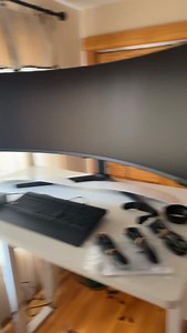 1K views · 55 reactions | 57-inch monitor setup. Part 2 #itsupport #reelsviral #itlife #techlife #monitor #samsungodyssey #desksetup | Ekim IT-Solutions | Facebook