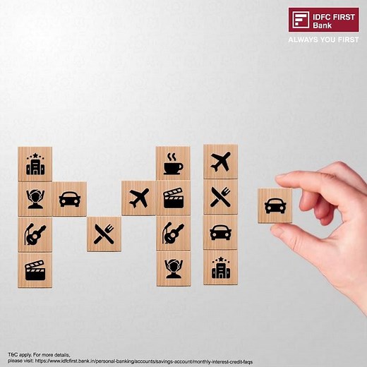 Experience more reasons to live with IDFC FIRST Bank Savings Account