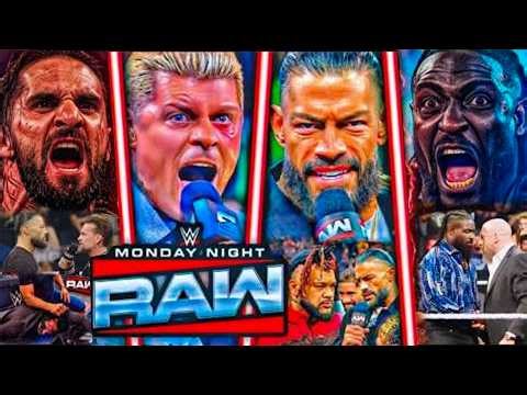 WWE Raw 20 April 2026 Full Highlights HD - WWE Monday Night Raw Highlights Today Full