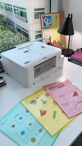 30K views · 31 reactions | Prep learning activities for your students with some help from your Brother printer and label maker! You can find these free, printable worksheets on the Brother Creative Center  https://bit.ly/4n8q0Ie | Brother Office USA | Facebook