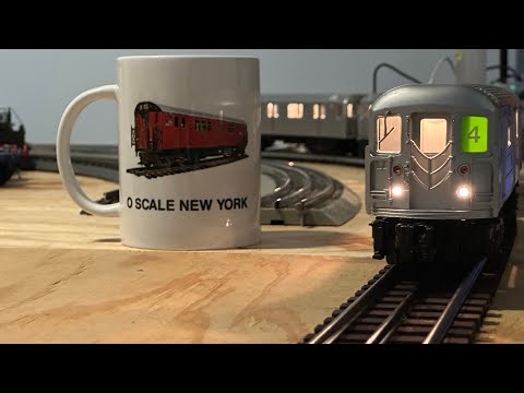 Unboxing a MTH R62 Subway set