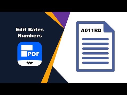 How to Fix and Edit Bates Numbers in a PDF Document in Wondershare PDFelement