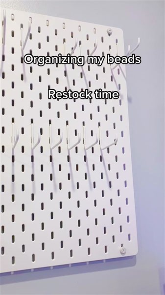 Restocking and Organizing Beads for Preppy Jewelry Business