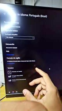 como configurar teclado ak820 para usar os caracteres brasileiros