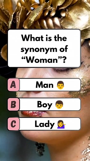Synonym of “Woman” 👩‍🦰 #brainteaser #puzzle #quiz #fun | Think Fast