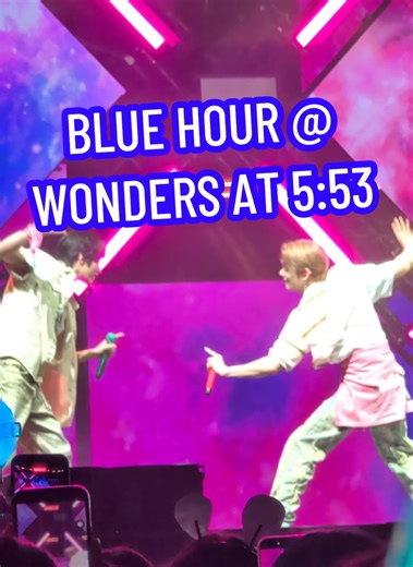 TXT Shines in BLUE HOUR Performance at Wonders at 5:53