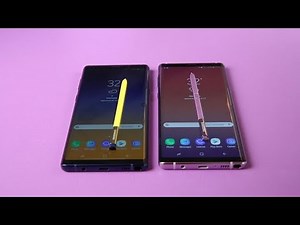 Las novedades clave del Samsung Galaxy Note 9