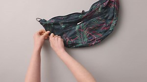 Watch Lug Printed Zip Front Sling Bag-Boomerang FS, Tropical Multi on Amazon Live
