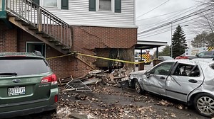 Gorham police investigating after truck strikes apartment building, other vehicles