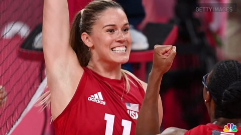 U.S. Women's Volleyball Win First Olympic Gold Medal