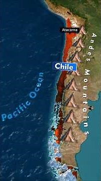 Why Chile Looks Like a Ribbon on the Map #shorts