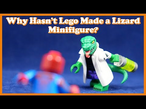 This Could be the Best Custom Lego Lizard Minifigure Ever (Custom Lego Lizard Minifig Review)