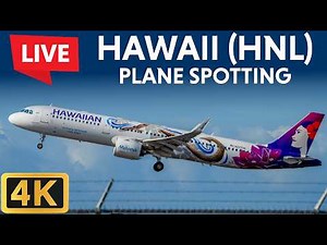 LIVE PLANE SPOTTING in HAWAII - HNL/PHNL