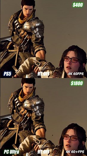 THE FIRST DESCENDANT PS5 VS PC ULTRA Graphics Comparison #thefirstdescendant #ps5pro #shorts