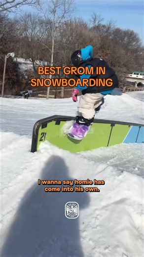 Noah's Snowboarding Evolution: From Grom to Grown