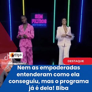 Nem as empoderadas entenderam como ela conseguiu, mas o programa já é dela! Biba a comandar. | Pétalas de Angola