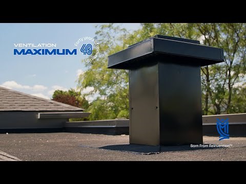 Flat Roof Vent Install | Guide for Ventilation Maximum 102-MB & 201-MB