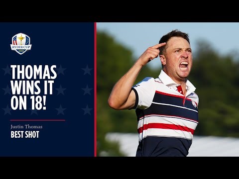 Justin Thomas Wins in Dramatic Style | 2025 Ryder Cup