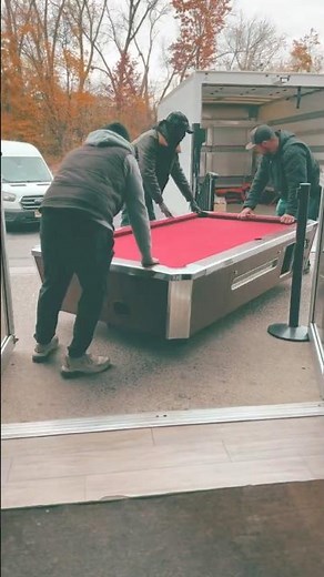 Moving a Massive Commercial Pool Table Like Pros 🎱🚛