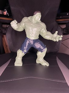 3D Printed and Hand-painted Hulk Figurine - Etsy UK