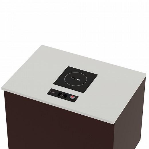 CookTek HTD-9500-SH35-1 Drop-In Induction Cooktop w/ (1) Burner, 240v/1ph