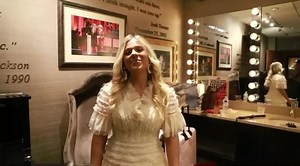 Backstage at the Opry! So excited to make my Grand Ole Opry debut in just a few minutes! 🙌🏻 | Anne Wilson