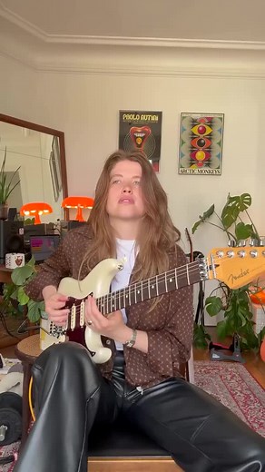 Catch a groove with Valentine Morell and her Player II Modified Stratocaster in this week’s #FenderFeature. ⭐ Learn more: https://bit.ly/44sspGW | Fender
