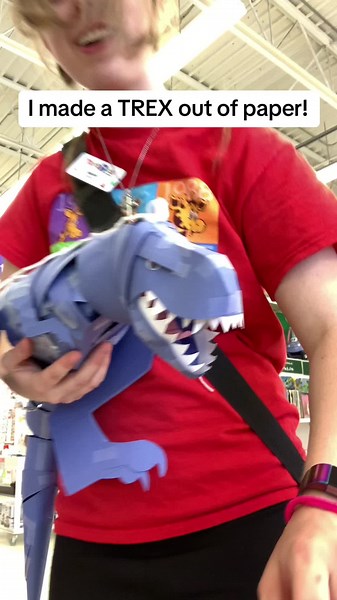 DIY Paper Puppet Craft: TREX Tutorial