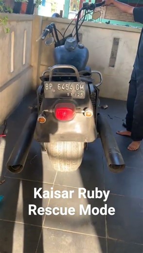 kaisar ruby v250 #batam #bengkelmotor #fyp #kaisar #bobber