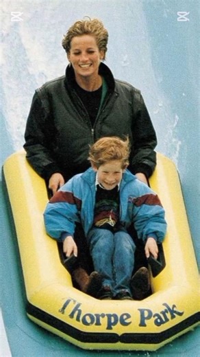 Prince Harry and mother princess Diana enjoying water park #enjoy #mother #royal #ytviral