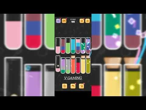 Water sort Quest level 189 full video