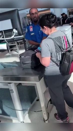 Funny on security check.#funny #funnyvideo #funnytiktok #prank #fyg | prank