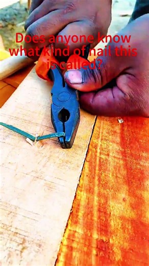 Hardware tool accessories Does anyone know what kind of nail this is called?