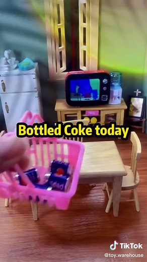 Mini coke #asmr #Toys #mini #foryou #minitoy #coke #minicoke