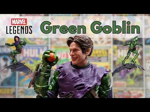 Marvel Legends Series Green Goblin, Spider-Man: No Way Home Deluxe Action Figure Toy Review