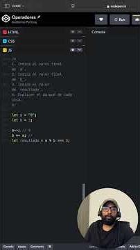 Ejercicios de operadores - pt 4