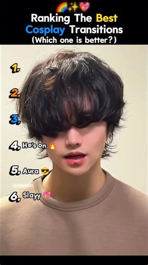 Ranking The Best Cosplay Transitions #shortsviral