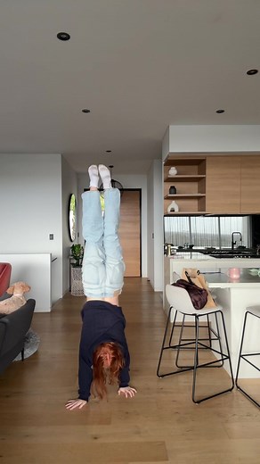 i did a handstand