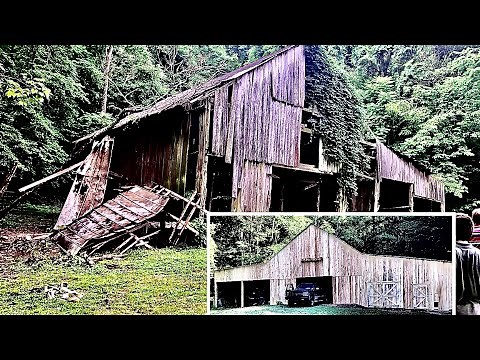 Saving an old barn! Barn restoration!